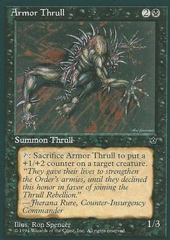 1994 Magic the Gathering Fallen Empires #NNO Armor Thrull Front