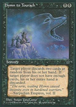 1994 Magic the Gathering Fallen Empires #NNO Hymn to Tourach Front