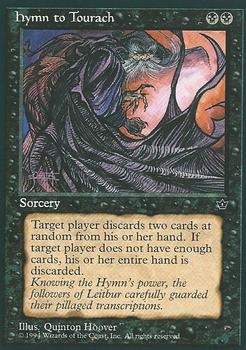 1994 Magic the Gathering Fallen Empires #NNO Hymn to Tourach Front