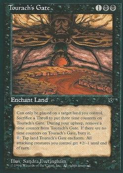 1994 Magic the Gathering Fallen Empires #NNO Tourach's Gate Front