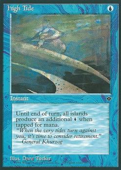 1994 Magic the Gathering Fallen Empires #NNO High Tide Front