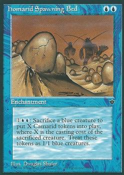 1994 Magic the Gathering Fallen Empires #NNO Homarid Spawning Bed Front