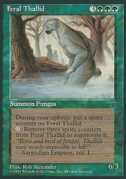 1994 Magic the Gathering Fallen Empires #NNO Feral Thallid Front