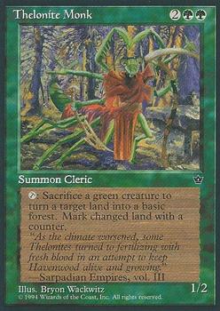1994 Magic the Gathering Fallen Empires #NNO Thelonite Monk Front