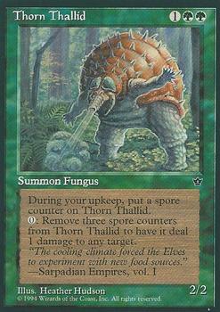 1994 Magic the Gathering Fallen Empires #NNO Thorn Thallid Front