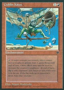 1994 Magic the Gathering Fallen Empires #NNO Goblin Kites Front