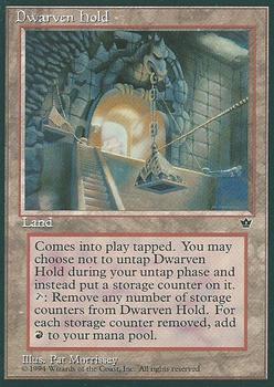 1994 Magic the Gathering Fallen Empires #NNO Dwarven Hold Front