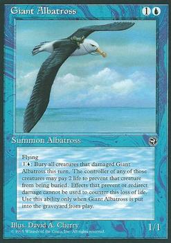 1995 Magic the Gathering Homelands #NNO Giant Albatross Front