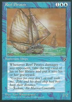 1995 Magic the Gathering Homelands #NNO Reef Pirates Front