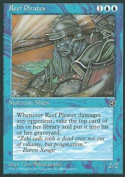 1995 Magic the Gathering Homelands #NNO Reef Pirates Front