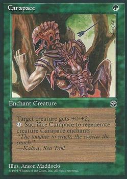 1995 Magic the Gathering Homelands #NNO Carapace Front
