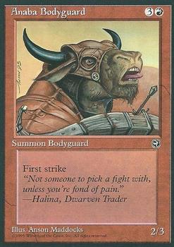 1995 Magic the Gathering Homelands #NNO Anaba Bodyguard Front