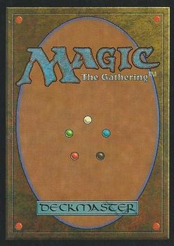 1997 Magic the Gathering Visions #NNO Cloud Elemental Back