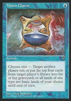1997 Magic the Gathering Visions #NNO Vision Charm Front