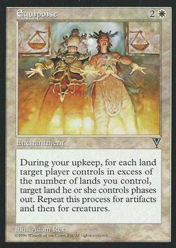 1997 Magic the Gathering Visions #NNO Equipoise Front