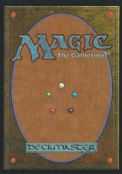 1997 Magic the Gathering Visions #NNO Gossamer Chains Back