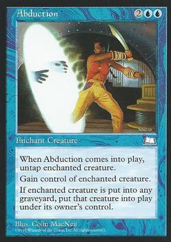 1997 Magic the Gathering Weatherlight #NNO Abduction Front