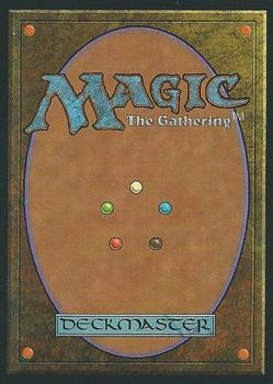 1997 Magic the Gathering Weatherlight #NNO Dwarven Berserker Back