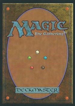 1997 Magic the Gathering Weatherlight #NNO Jangling Automaton Back