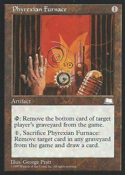 1997 Magic the Gathering Weatherlight #NNO Phyrexian Furnace Front