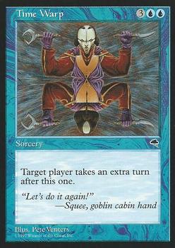 1997 Magic the Gathering Tempest #NNO Time Warp Front