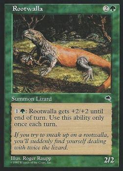 1997 Magic the Gathering Tempest #NNO Rootwalla Front