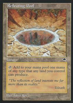 1997 Magic the Gathering Tempest #NNO Reflecting Pool Front
