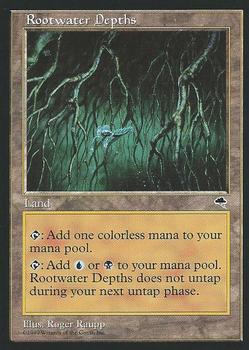1997 Magic the Gathering Tempest #NNO Rootwater Depths Front