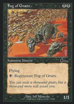 1999 Magic the Gathering Urza's Legacy #53 Fog of Gnats Front