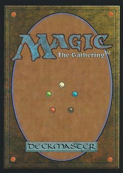 1999 Magic the Gathering Urza's Legacy #75 Defender of Chaos Back