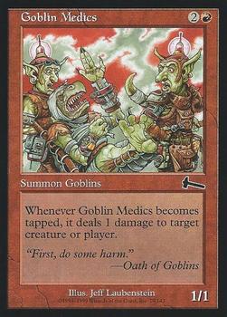 1999 Magic the Gathering Urza's Legacy #79 Goblin Medics Front