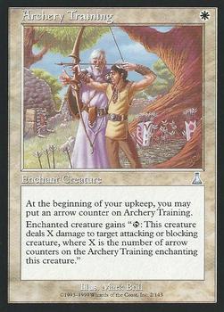 1999 Magic the Gathering Urza's Destiny #2 Archery Training Front