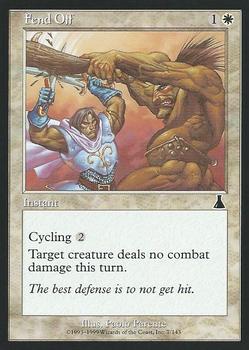 1999 Magic the Gathering Urza's Destiny #7 Fend Off Front