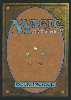 1999 Magic the Gathering Urza's Destiny #51 Apprentice Necromancer Back
