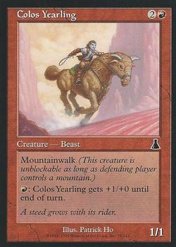 1999 Magic the Gathering Urza's Destiny #79 Colos Yearling Front