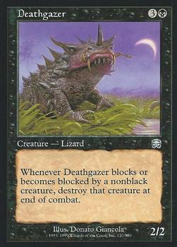 1999 Magic the Gathering Mercadian Masques #130 Deathgazer Front