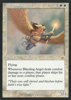 2000 Magic the Gathering Nemesis #3 Blinding Angel Front