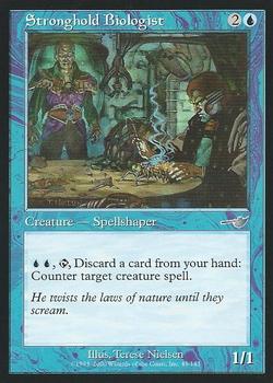 2000 Magic the Gathering Nemesis #45 Stronghold Biologist Front