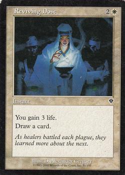 2000 Magic the Gathering Invasion #31 Reviving Dose Front