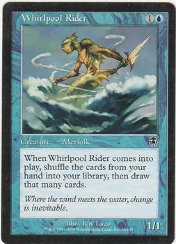 2001 Magic the Gathering Apocalypse #35 Whirlpool Rider Front