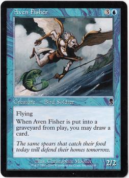 2001 Magic the Gathering Odyssey #63 Aven Fisher Front