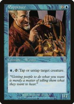 2001 Magic the Gathering Odyssey #97 Puppeteer Front
