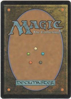 2001 Magic the Gathering Odyssey #122 Caustic Tar Back