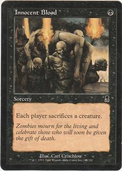 2001 Magic the Gathering Odyssey #145 Innocent Blood Front