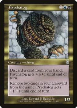 2001 Magic the Gathering Odyssey #292 Psychatog Front