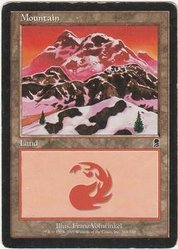 2001 Magic the Gathering Odyssey #344 Mountain Front