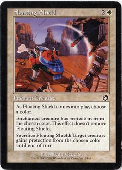 2002 Magic the Gathering Torment #5 Floating Shield Front