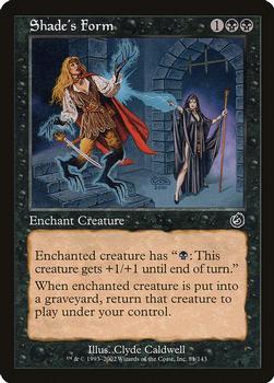 2002 Magic the Gathering Torment #81 Shade's Form Front
