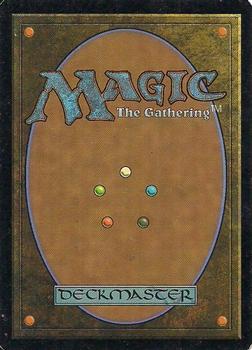 2002 Magic the Gathering Judgment #31 Unquestioned Authority Back