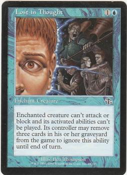 2002 Magic the Gathering Judgment #45 Lost in Thought Front